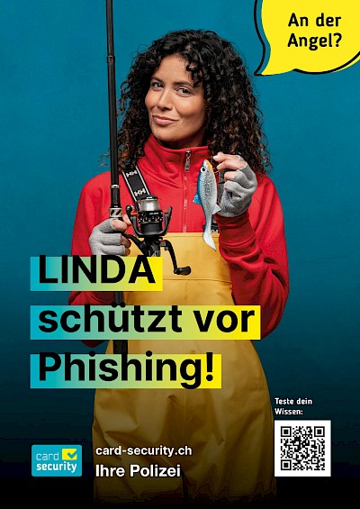 Plakat: «An der Angel?»